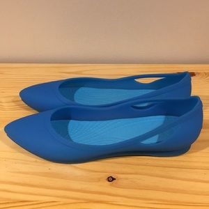 Crocs Rio Flat Blue size 8